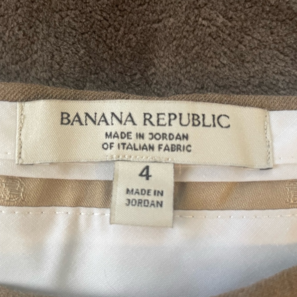 Banana Republic Women's Straight Leg Pants - Brown